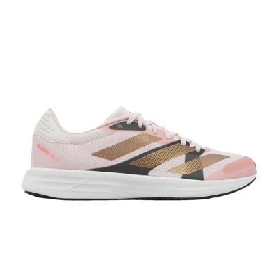 Pre-owned Adidas Originals Wmns Adizero Rc 4 'almost Pink Copper Metallic'