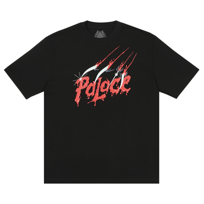 Pre-owned Palace Scratchy T-shirt 'black'
