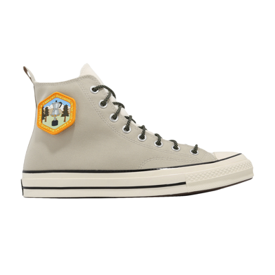 Pre-owned Converse Chuck 70 High 'beach Stone' In Brown