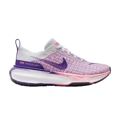 Pre-owned Nike Wmns Zoomx Invincible Run Flyknit 3 'coral Chalk' In Pink