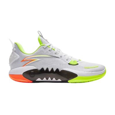 Pre-owned Anta Shock Wave 5 Team 'saltation' In White