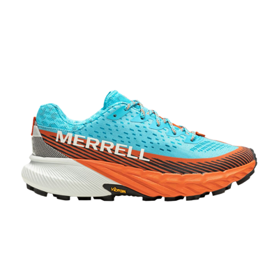 Pre-owned Merrell Wmns Agility Peak 5 'atoll Cloud' In Blue