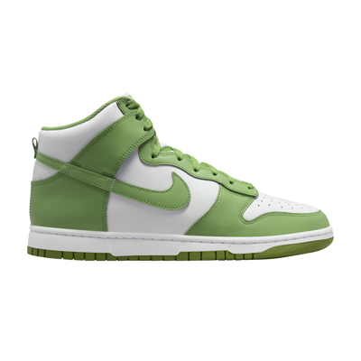 Pre-owned Nike Dunk High 'chlorophyll' In White