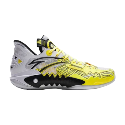 Pre-owned Anta Shock Wave 5 'allergy' In Yellow