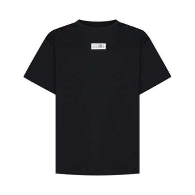Pre-owned Mm6 Maison Margiela Jersey T-shirt 'black'