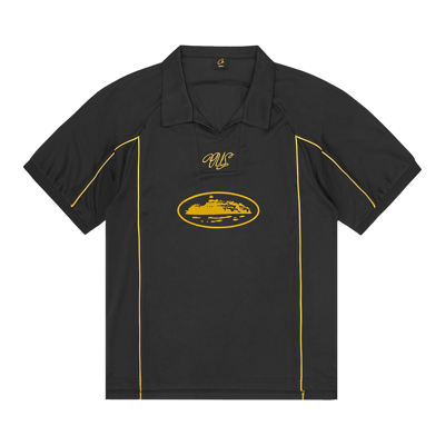 Pre-owned Corteiz Talismo Football Jersey 'black'