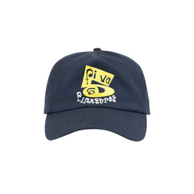 Pre-owned Pleasures Soul Snapback Hat 'navy' In Blue