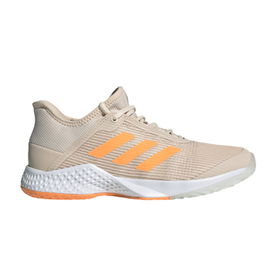 Pre-owned Adidas Originals Wmns Adizero Club 'linen Flash Orange' In White