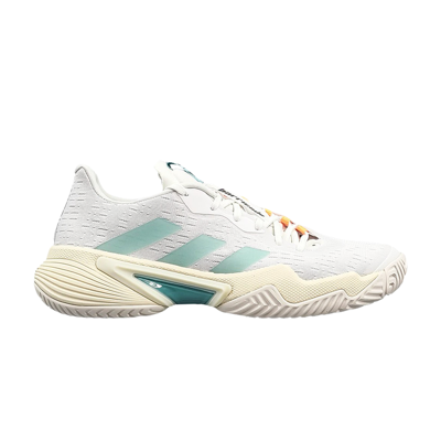 Pre-owned Adidas Originals Parley X Wmns Barricade 'white Orbit Grey Mint'