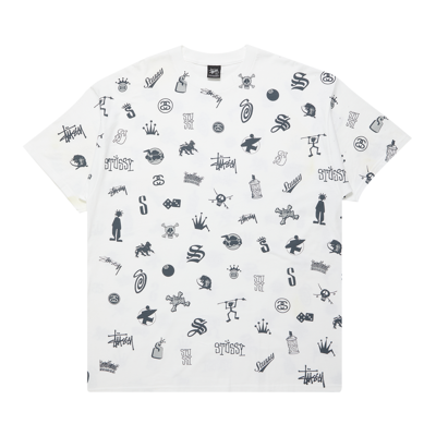 Pre-owned Stussy Collage Tee 'white'