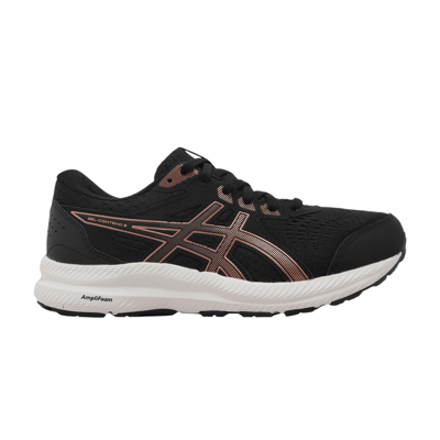 Pre-owned Asics Wmns Gel Contend 8 Wide 'black Rose Gold'