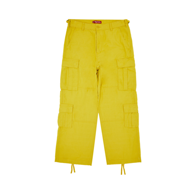 Pre-owned Supreme Cargo Pant 'dusty Gold'