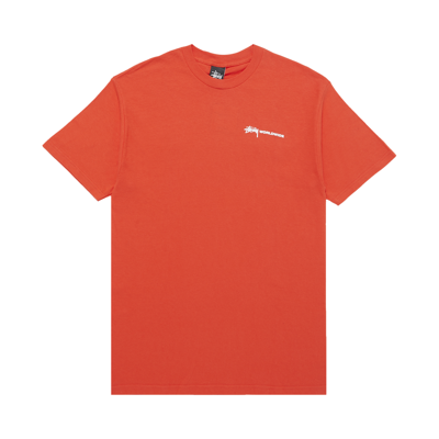 Pre-owned Stussy Go Increase The Peace Tee 'red'
