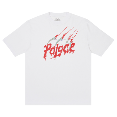 Pre-owned Palace Scratchy T-shirt 'white'