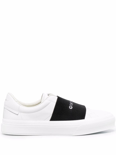 GIVENCHY GIVENCHY CITY SPORT LEATHER SNEAKERS