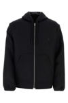 Givenchy Zipped Drawstring Sweatshirt In Black