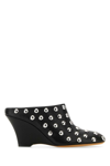 Khaite The Apollo Stud-embellished Mules In Black