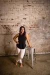 Phierce Fashions Flowy Bra Free Tank Top In Black In Black