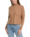 Michael Stars Frida Mock Neck Sweater In Brown