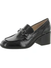 BANDOLINO BNMAYBLE3 WOMENS LEATHER BLOCK HEEL LOAFER HEELS