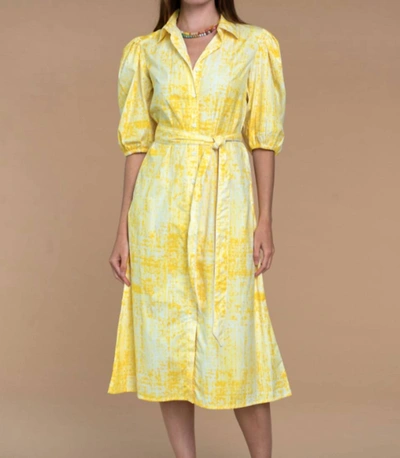 Olivia James The Label Margot Dress In Buttercup In Yellow