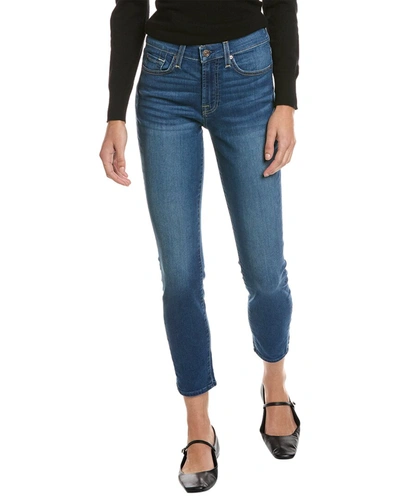 7 For All Mankind Gwenevere Athnblumal Skinny Leg Jean In Blue