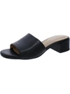 Cole Haan Women's Calli Block Heel Leather Sandals In Black
