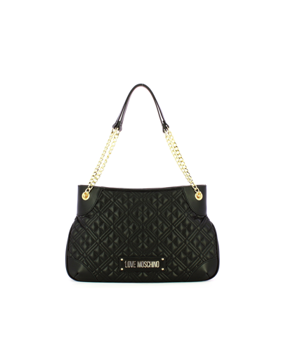 Love Moschino Designer Handbags Women's Black Bag In Noir