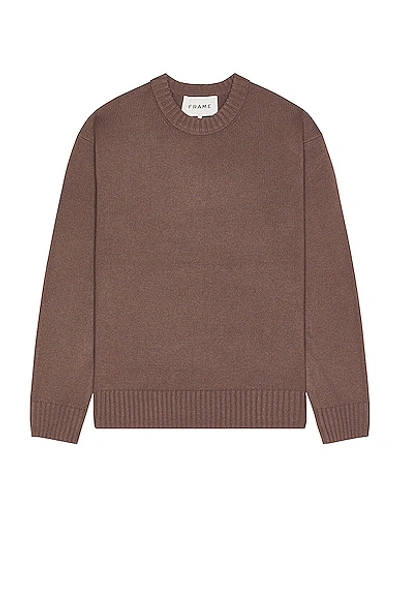Frame Cashmere Sweater In Dry Rose