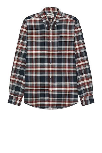 Barbour Bowmont Tailored Shirt In Red