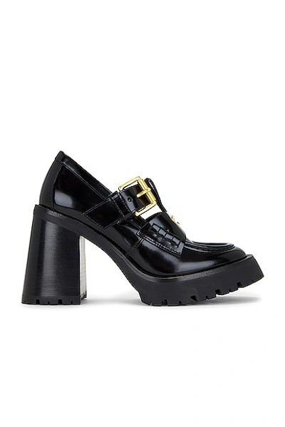 Alexander Wang Carter Platform Loafer Pump In Black