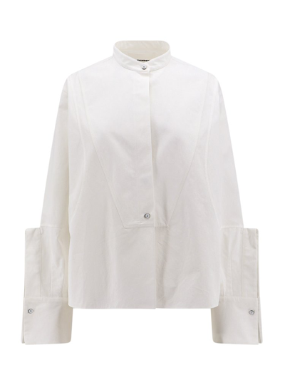 Jil Sander Long In White