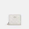 COACH OUTLET SNAP WALLET IN SIGNATURE CANVAS