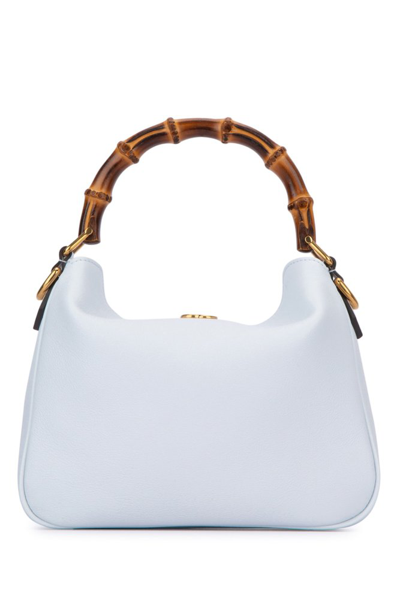 Gucci Diana Leather Crossbody Bag In Weiss