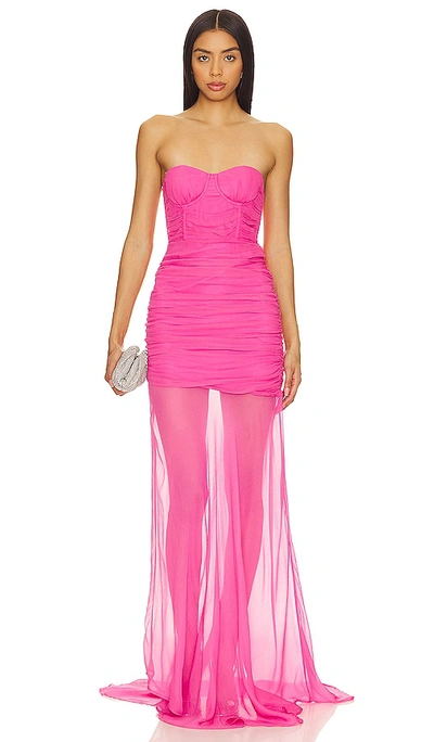 Camila Coelho Loire Gown In Pink
