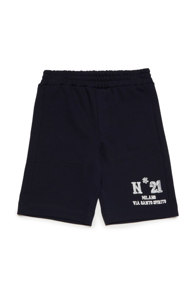 N°21 Nº21 Kids Logo In Black