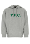 APC A.P.C. LOGO PRINTED DRAWSTRING HOODIE