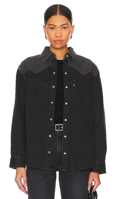 Levi's Teodora Western Shirt In Done & Dusted 2