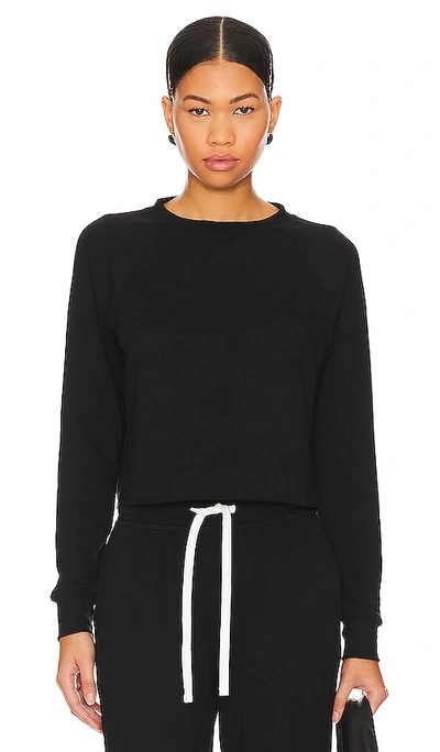 Splits59 Warm Up Crop Sweatshirt In Black