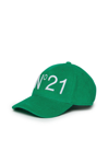 N°21 N°21 KIDS LOGO EMBROIDERED BASEBALL CAP