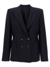 Blazé Milano First Class Charmer Double-breasted Blazer In Blue