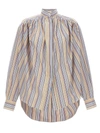 Etro Women's Blouse With Stripe Pattern Shirt | Size 38 | Wria0006 In Multicolor
