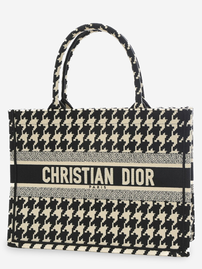 Pre-owned Dior Eco-friendly Fabric Tote Bag In Black