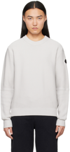 MONCLER GRAY PATCH SWEATER