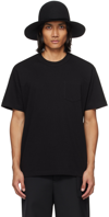 Sacai Contrast Panelled T-shirt In Black
