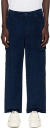 DIME NAVY RELAXED CARGO PANTS