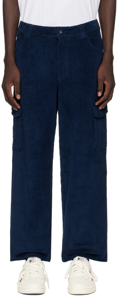 Dime Navy Relaxed Cargo Pants