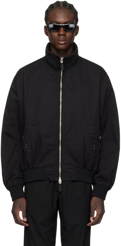 C2h4 Black Curate Jacket In Faded Black