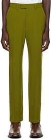 SECOND / LAYER GREEN PRIMO TROUSERS