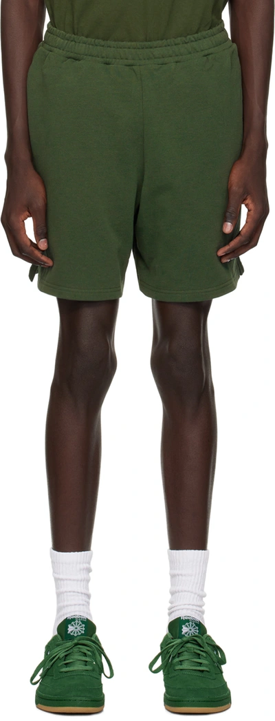 Dime Green Classic Shorts In Dark Forest